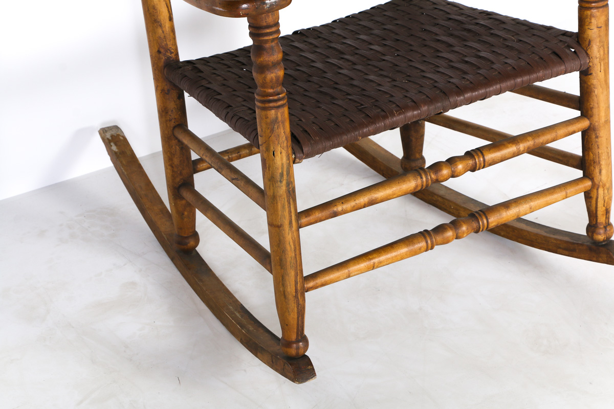 Vintage  Wood Rocking Chair