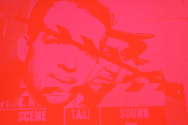 Andy Warhol Original Serigraph and Teletype from "Flash - November 22, 1963" Portfolio