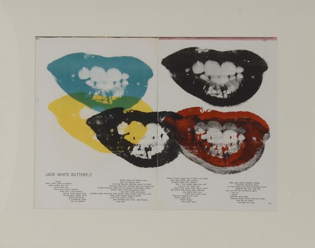 Andy Warhol Limited Edition Lithograph on Paper "Marilyn Monroe I Love Your Kiss Forever Forever" for One Cent Life Portfolio