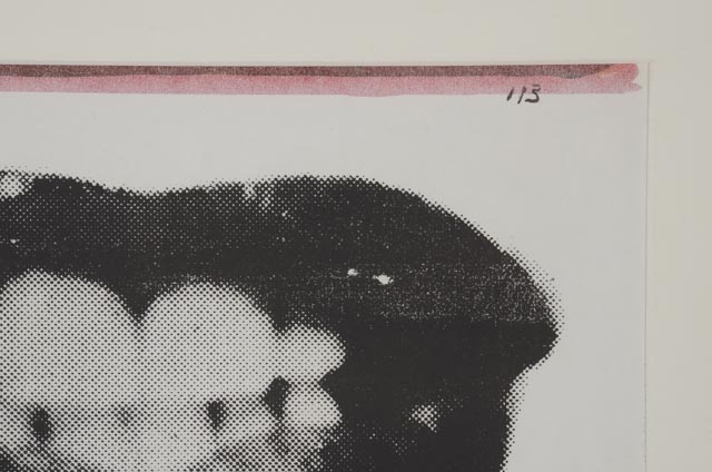 Andy Warhol Limited Edition Lithograph on Paper "Marilyn Monroe I Love Your Kiss Forever Forever" for One Cent Life Portfolio