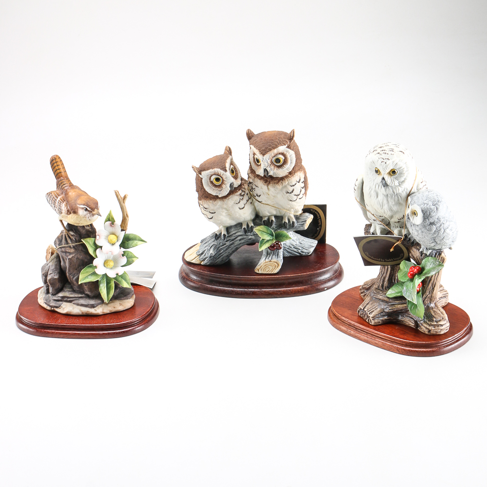 Andrea by Sadek Porcelain Bird Figurines