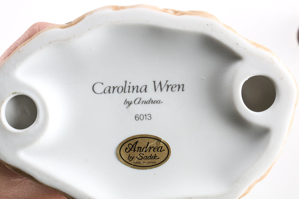 Andrea by Sadek Porcelain Bird Figurines