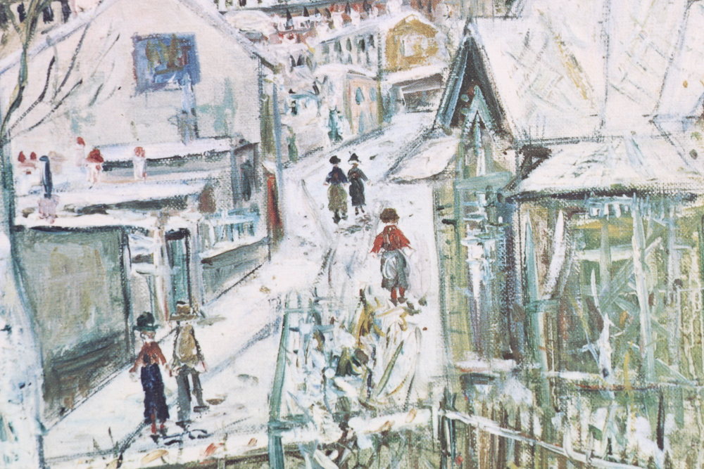 Maurice Utrillo Offset Lithograph "Sacré-Cœur de Montmartre"