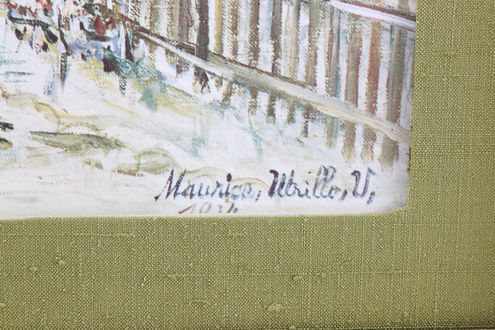 Maurice Utrillo Offset Lithograph "Sacré-Cœur de Montmartre"