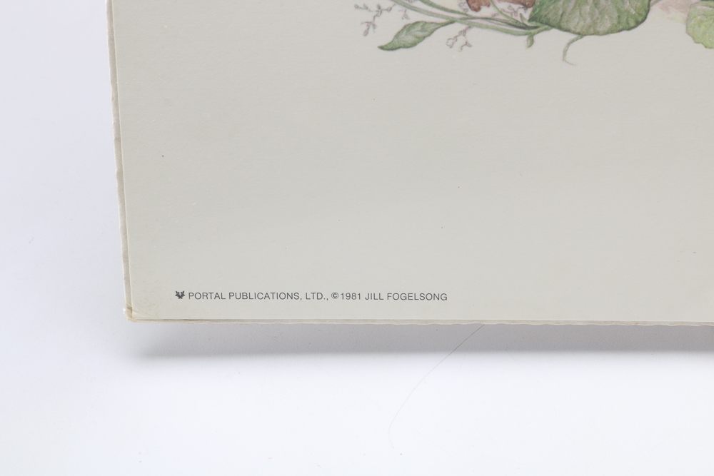 Collection of Jill Fogelsong Offset Lithographs of Birds and Flowers