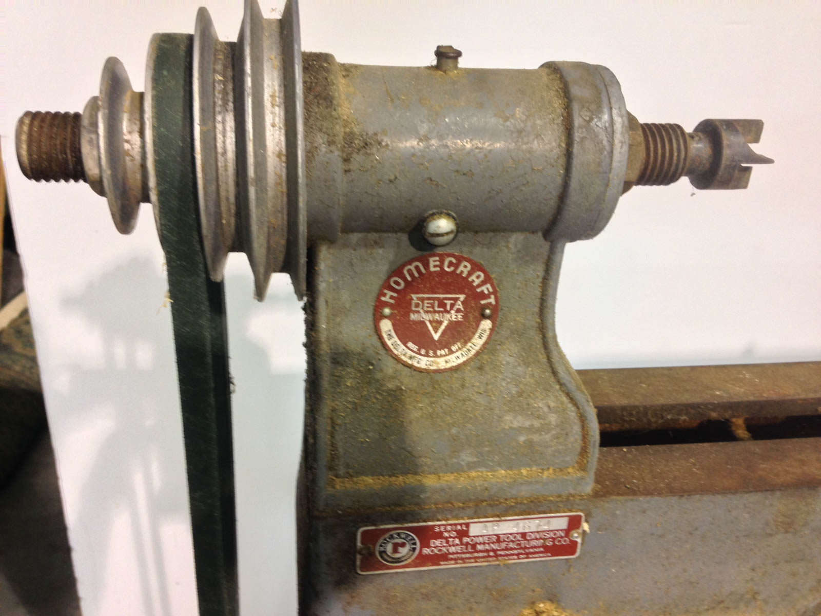 Vintage Delta Lathe