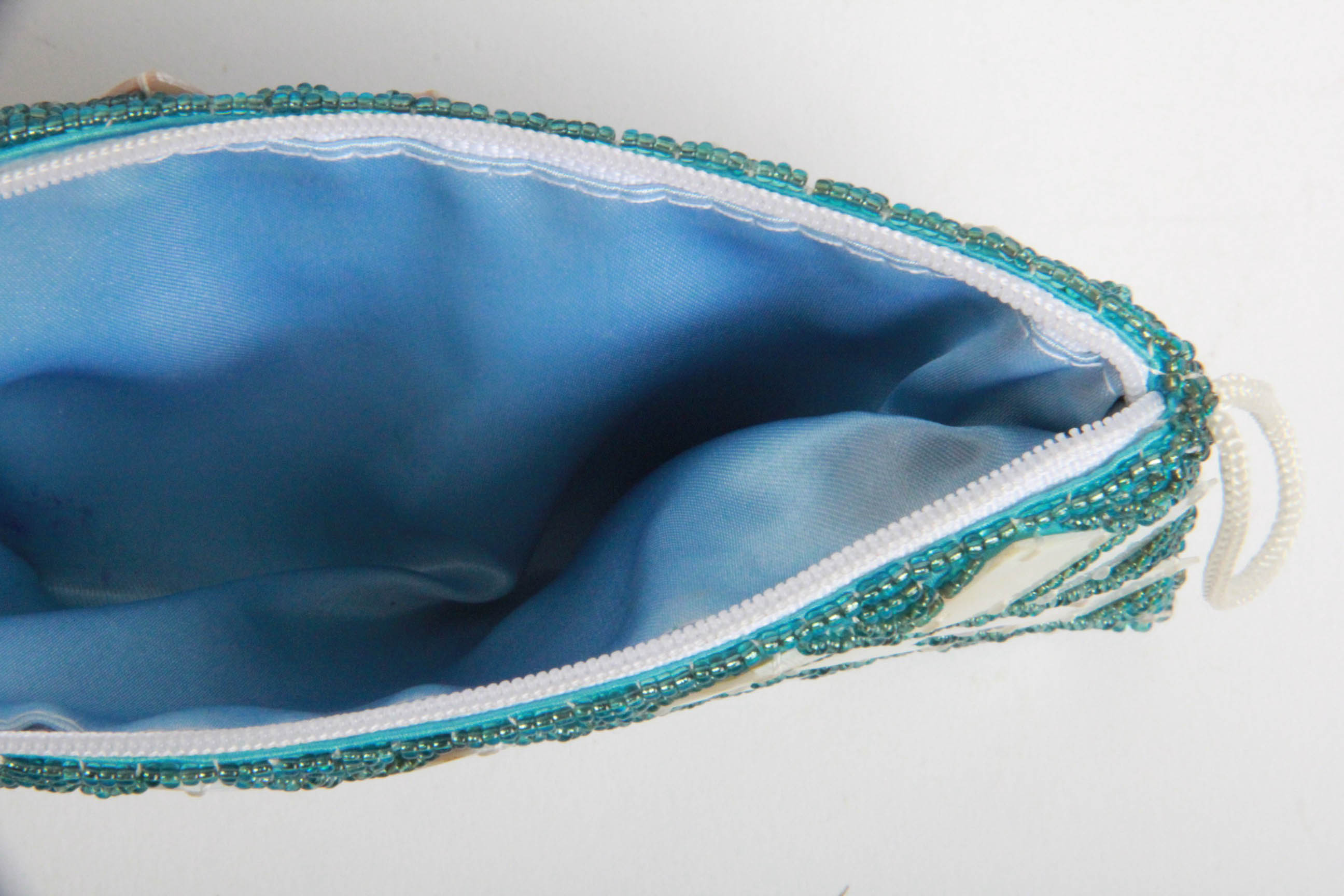 Tasseled Sash and a Vintage Clutch