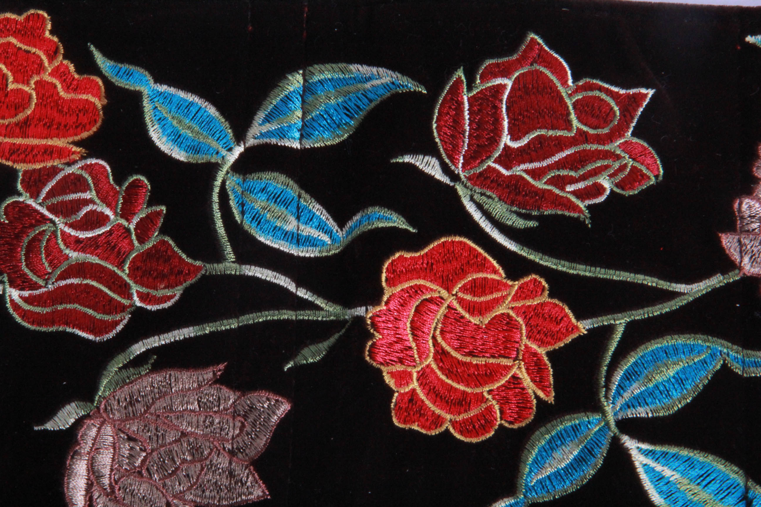 Tasseled Sash and a Vintage Clutch