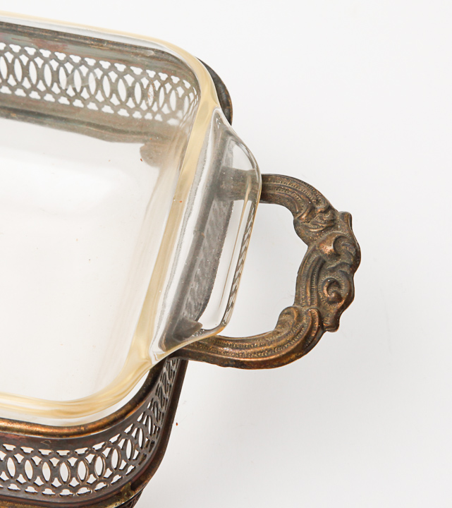 Vintage Silver Plated and Glass Serving Dishes