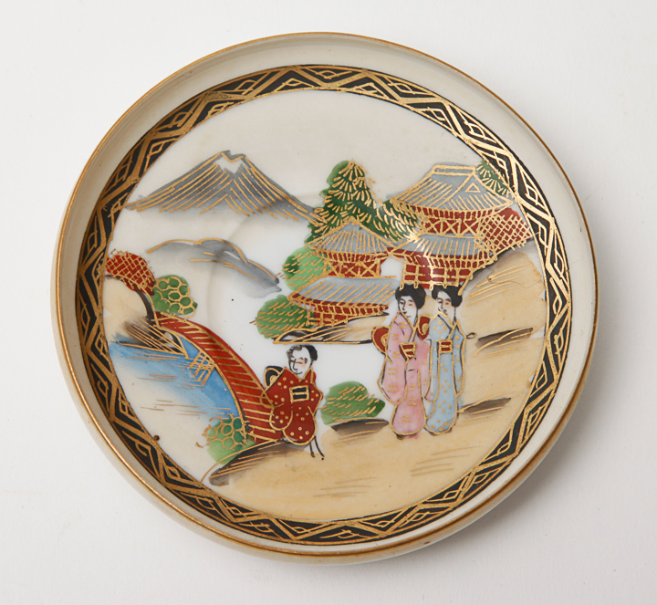 Hayasi Kutani Fine China Tea Set