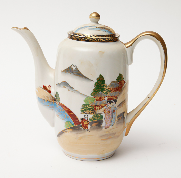 Hayasi Kutani Fine China Tea Set