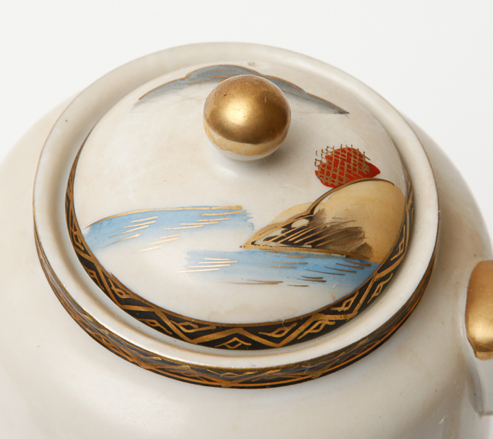 Hayasi Kutani Fine China Tea Set