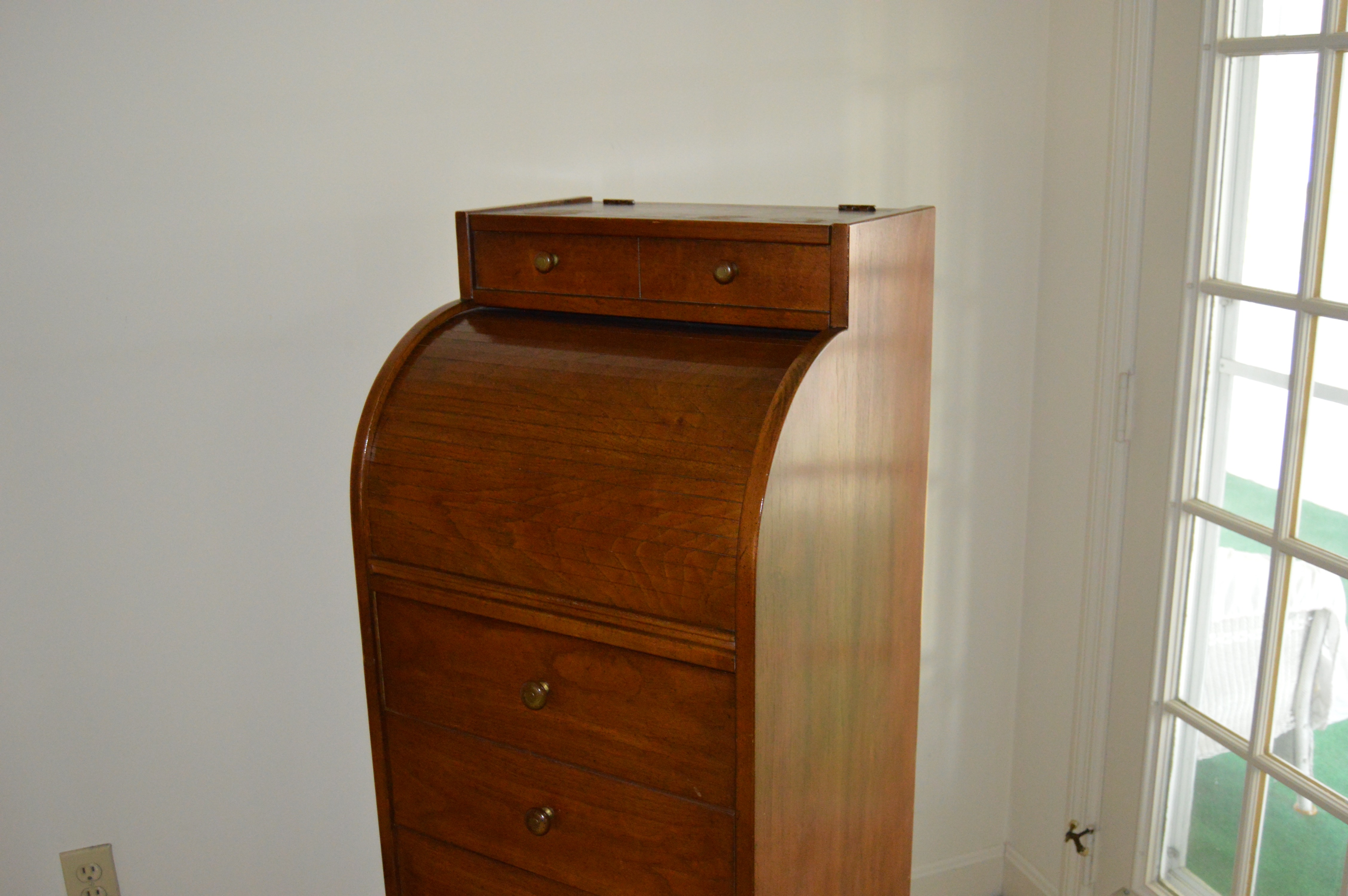 Roll-Top Chest of Drawers by Drexel Furniture