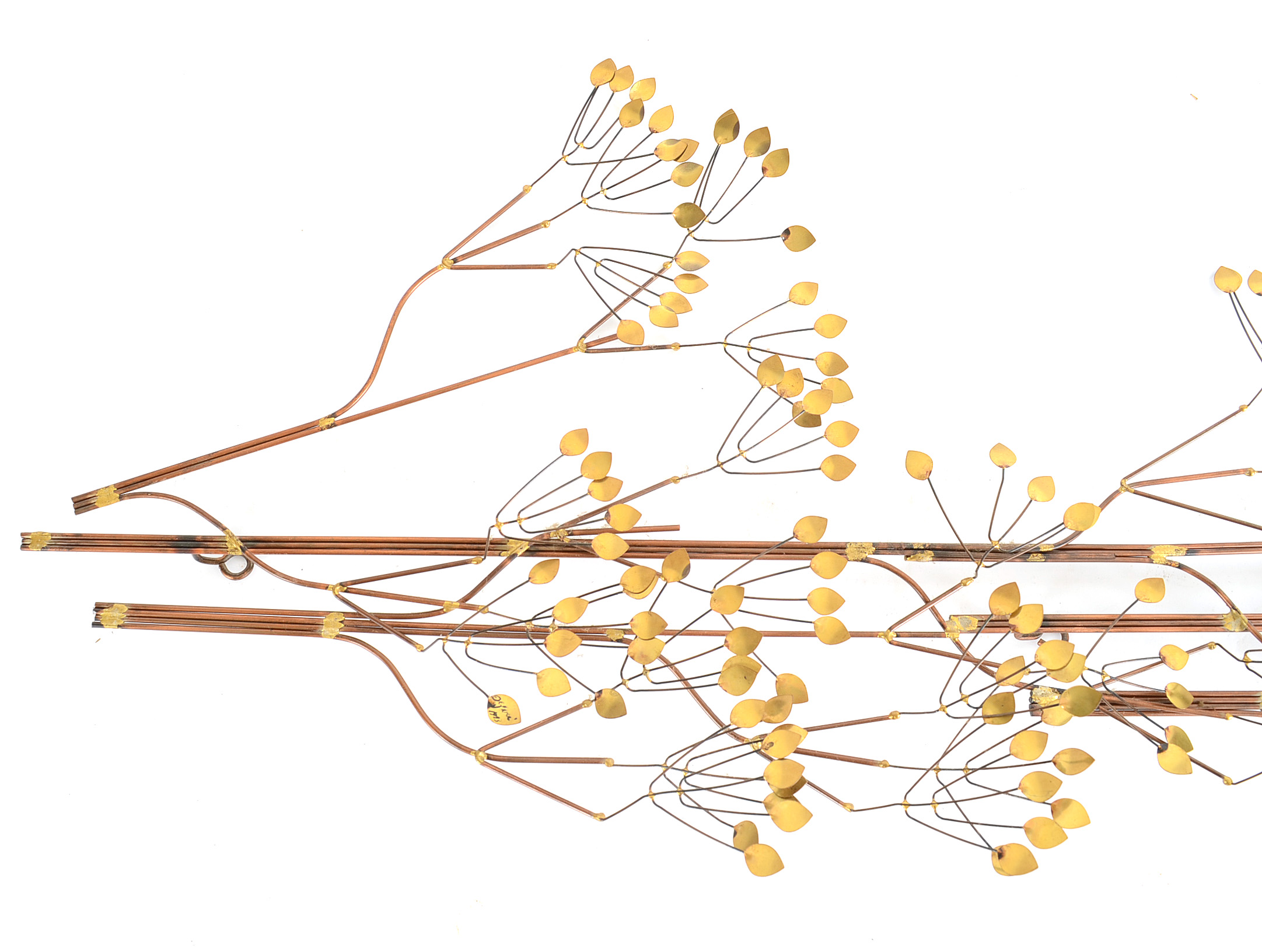 C. Jere Signed Metal Wall Sculpture