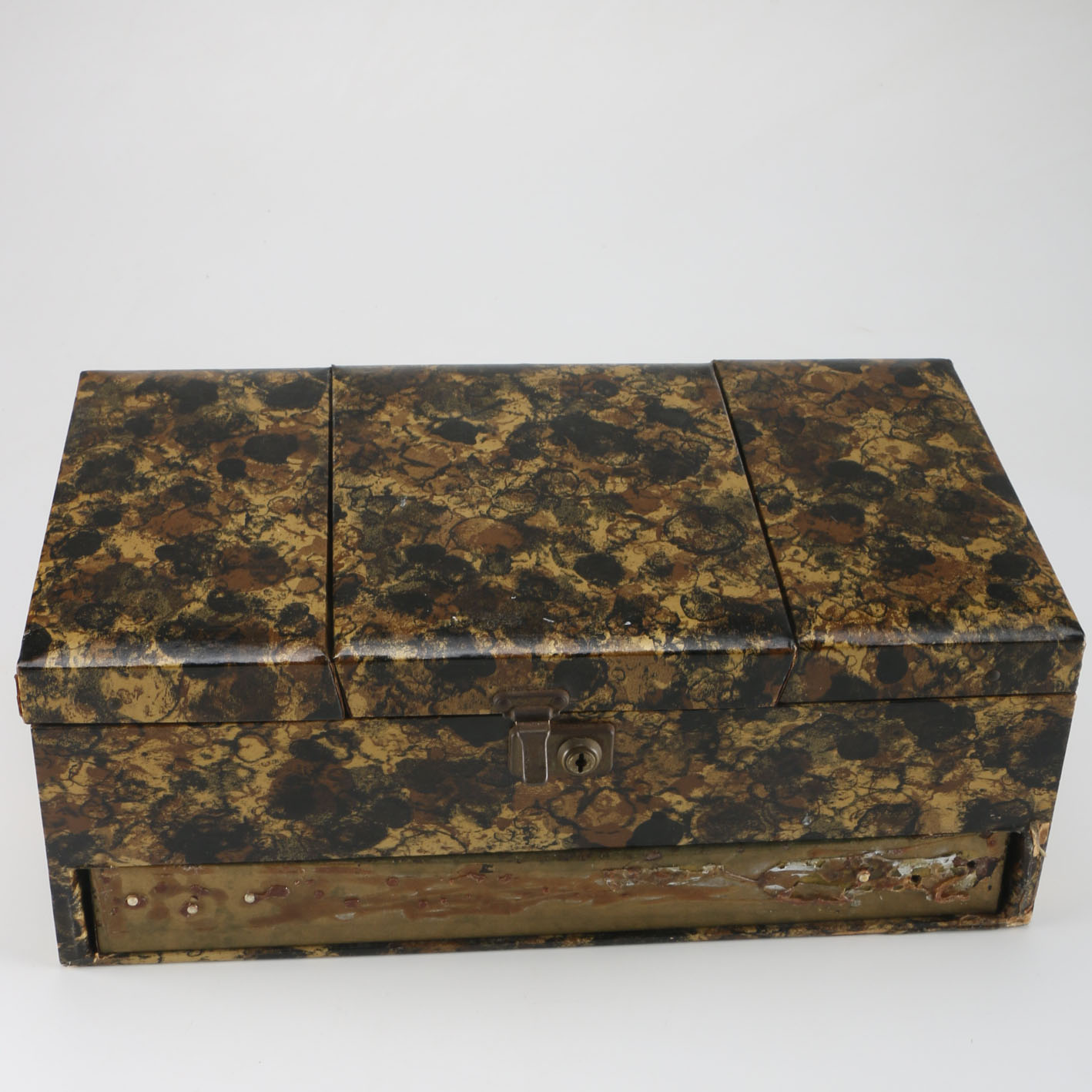 Jewelry Box with Assortment of Costume Jewelry