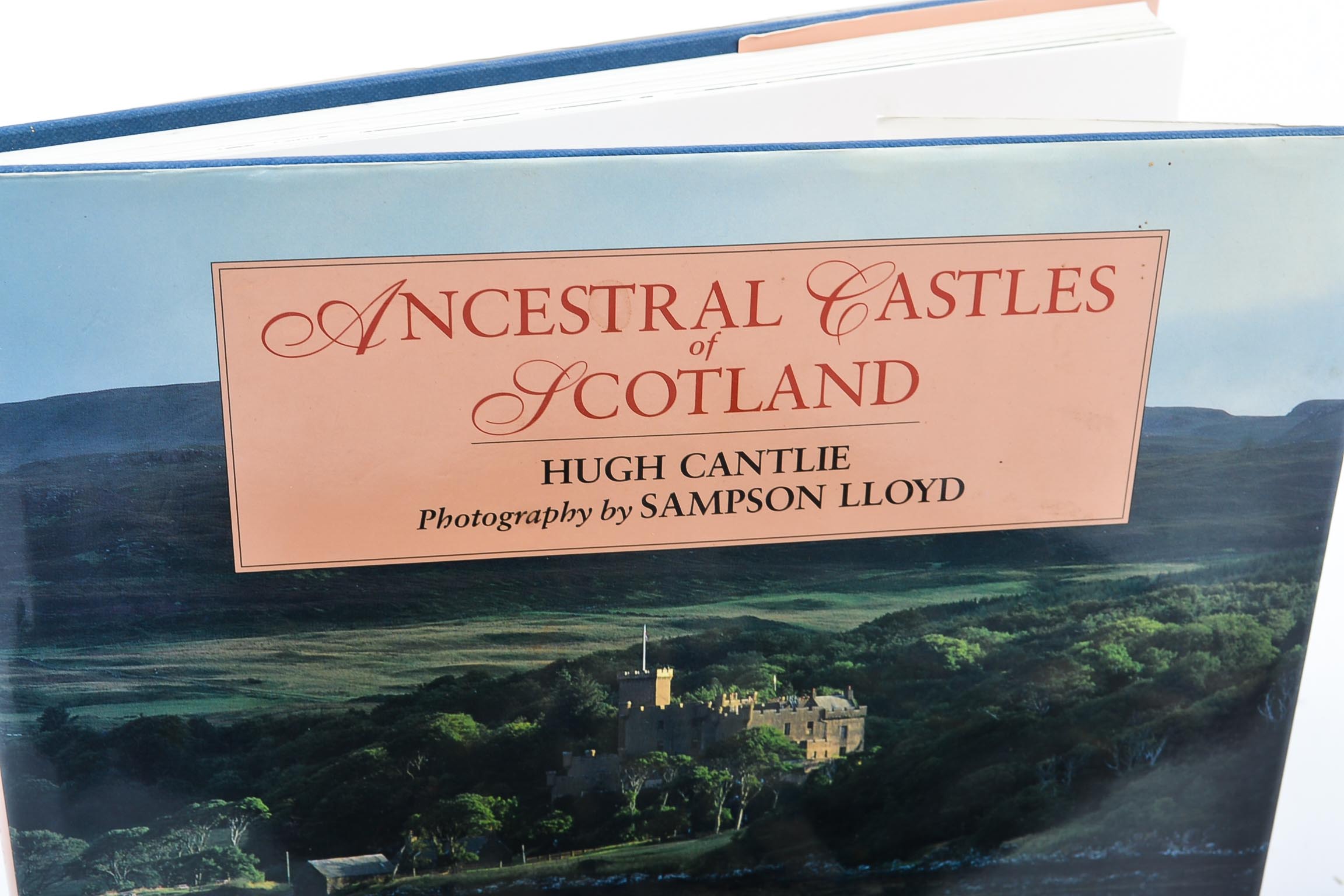 "Ancestral Castles of Scotland" Book and Princess St. Edinburgh Tartan Scarf