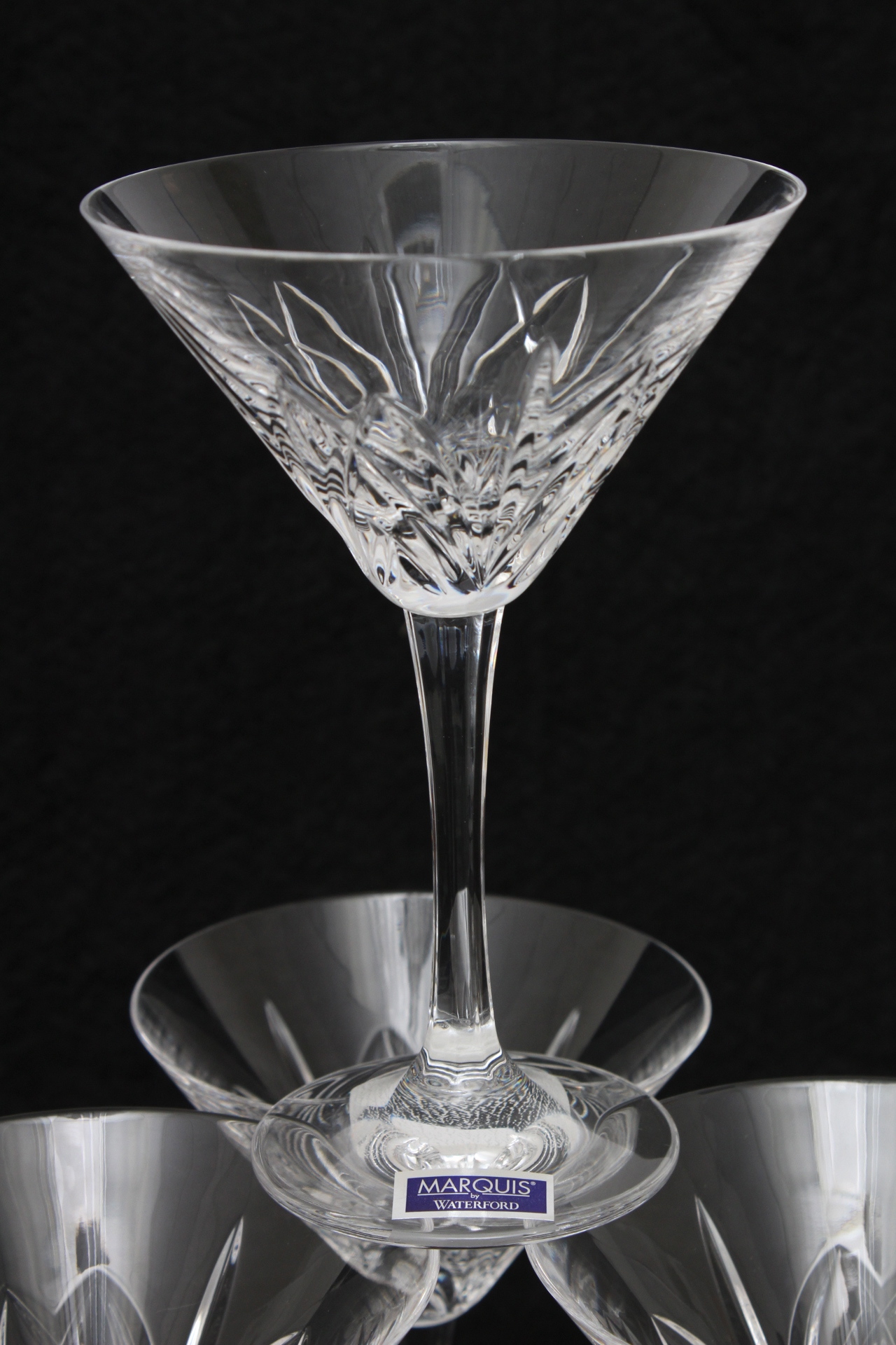 Waterford Crystal Marquis "Brookside" Martini Glasses