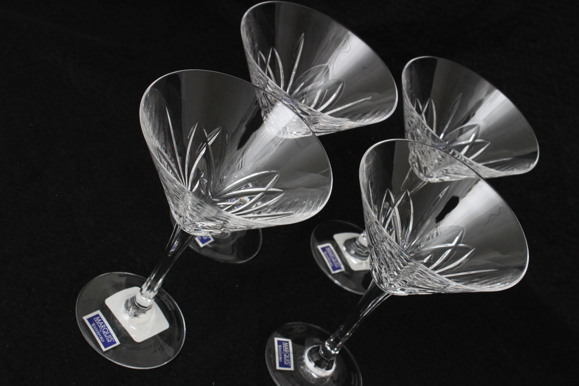 Waterford Crystal Marquis "Brookside" Martini Glasses