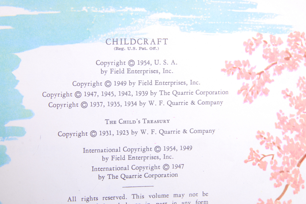 Vintage "Childcraft" Book Collection