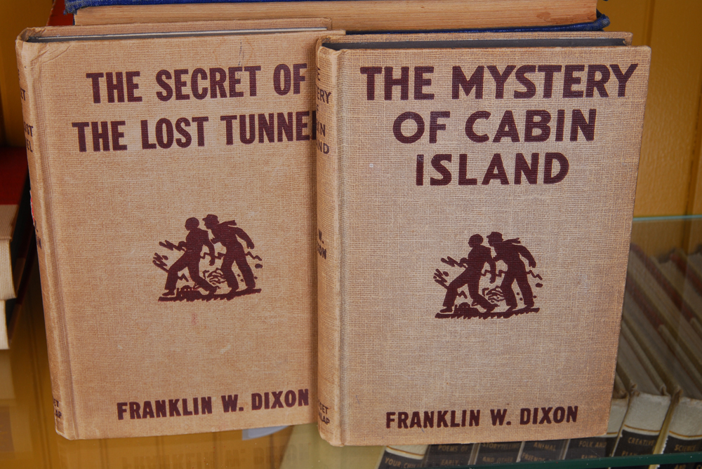 Vintage Books Including "A Christmas Carol" and "Hardy Boys"