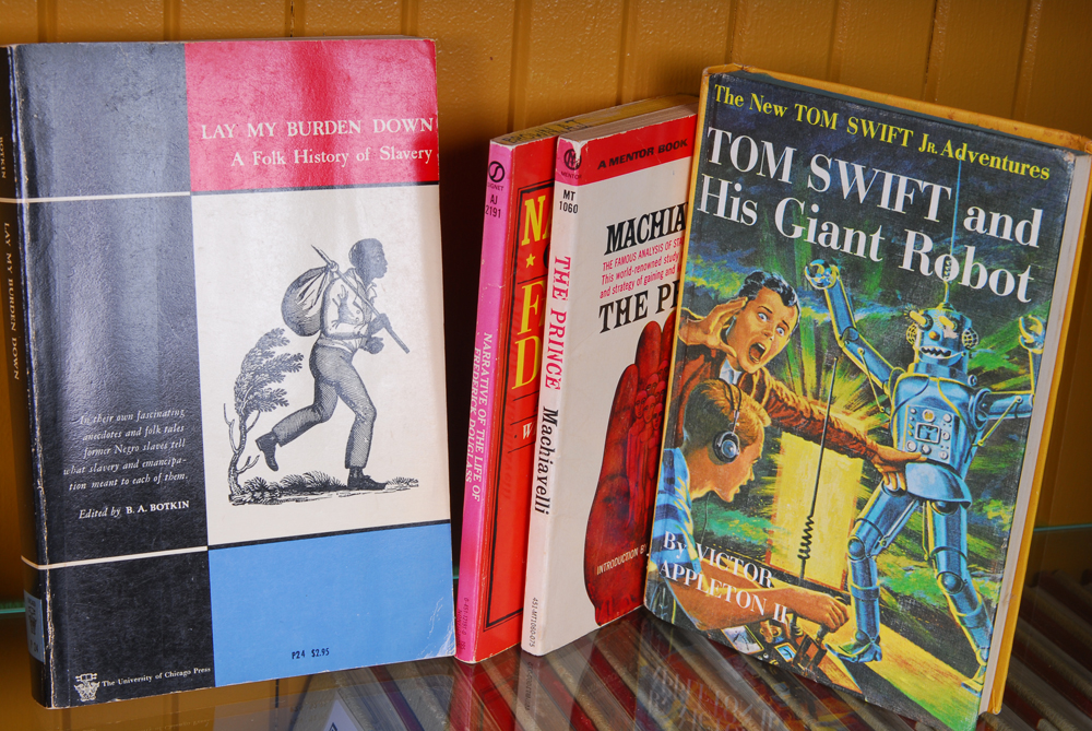 Vintage Books Including "A Christmas Carol" and "Hardy Boys"