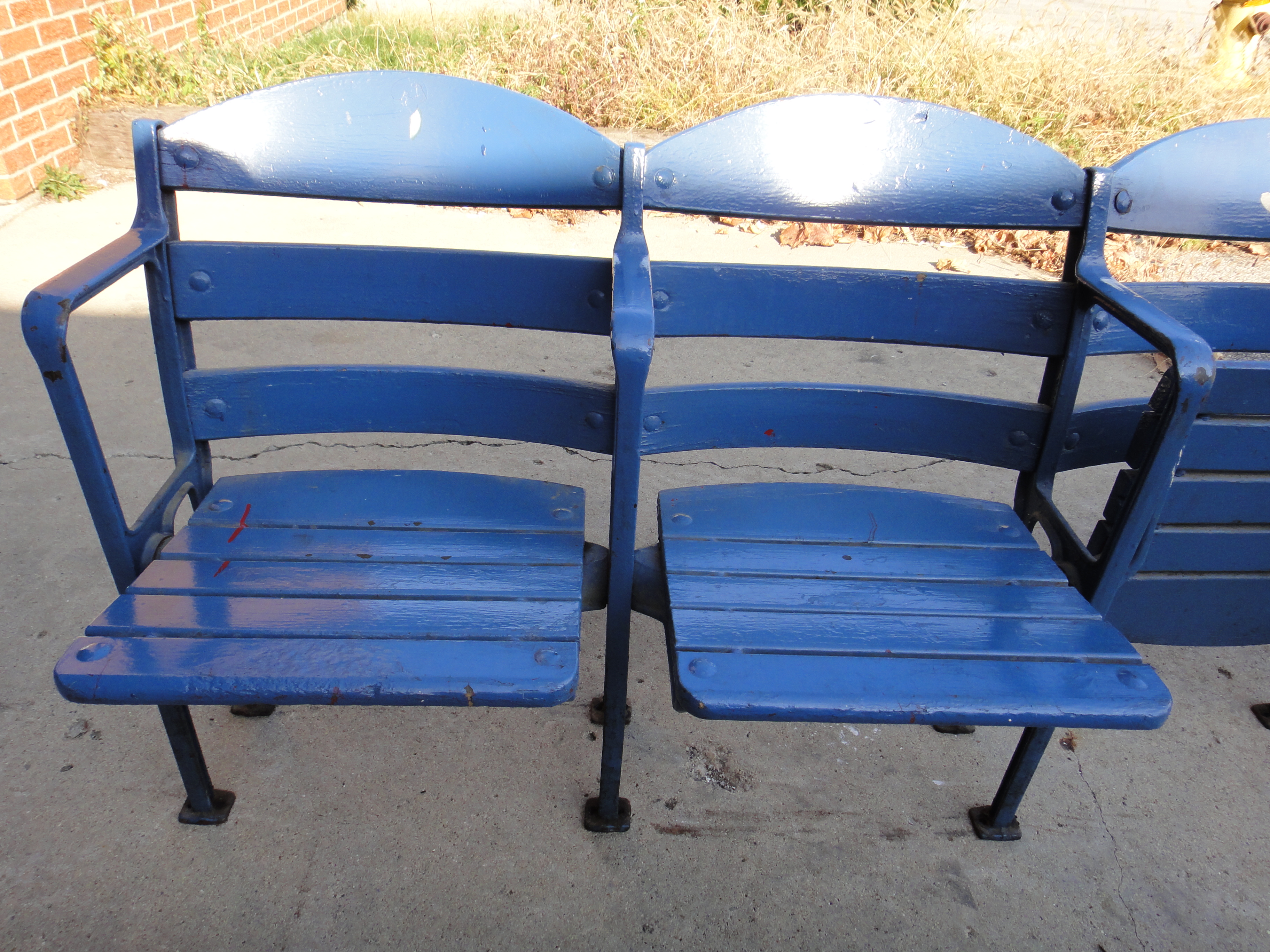 Four Crosley Field Stadium Seats