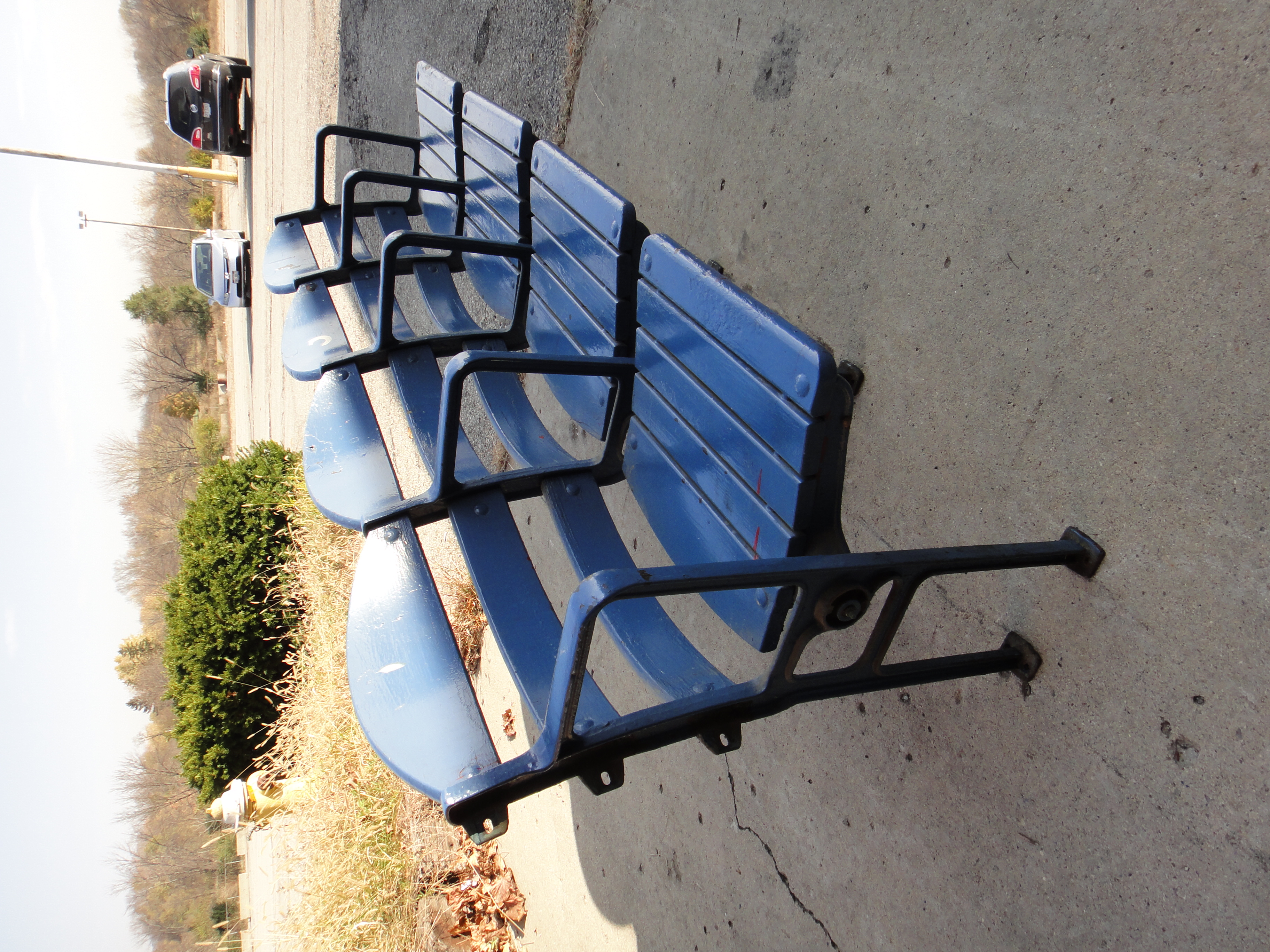 Four Crosley Field Stadium Seats