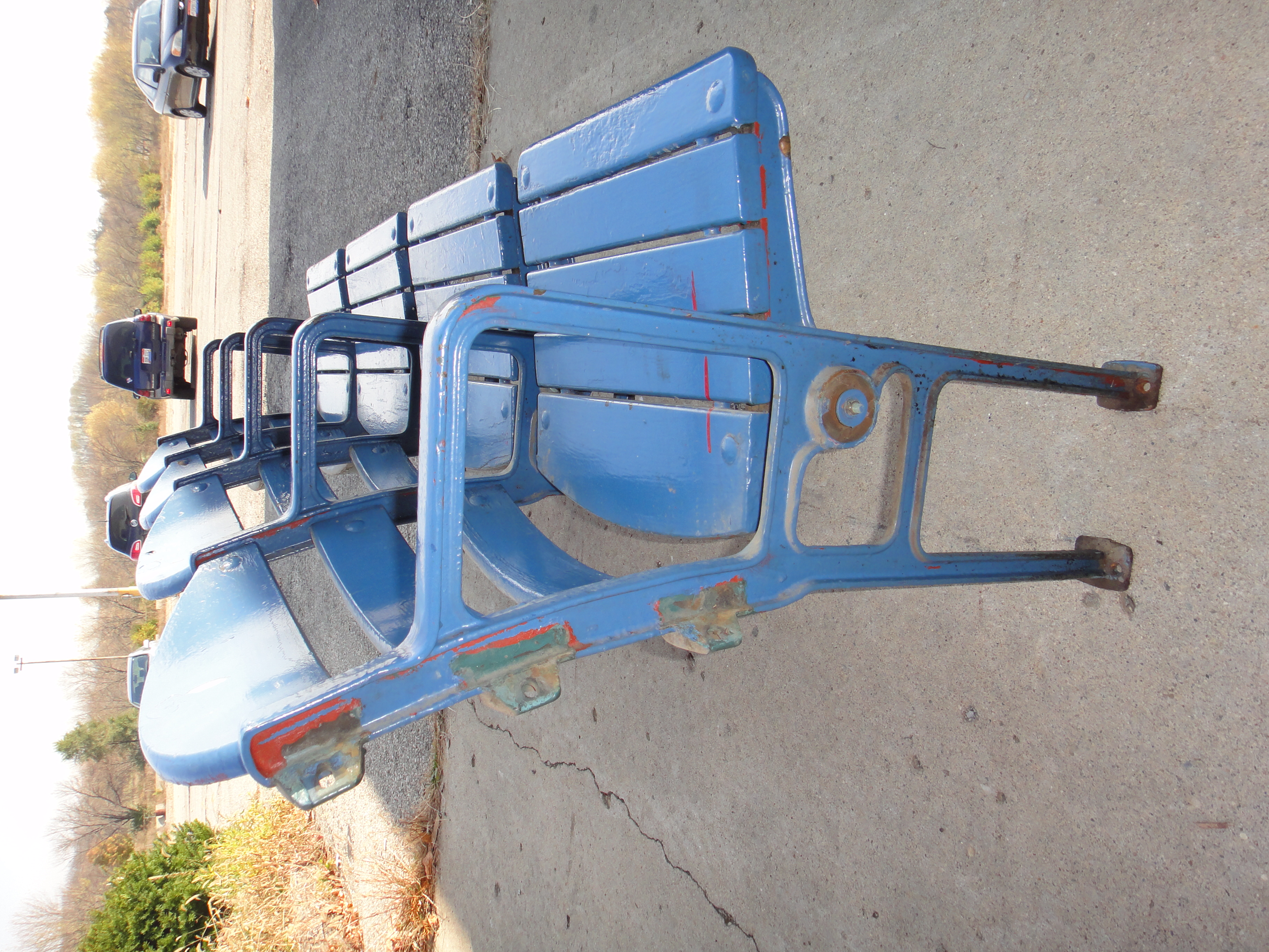 Four Crosley Field Stadium Seats