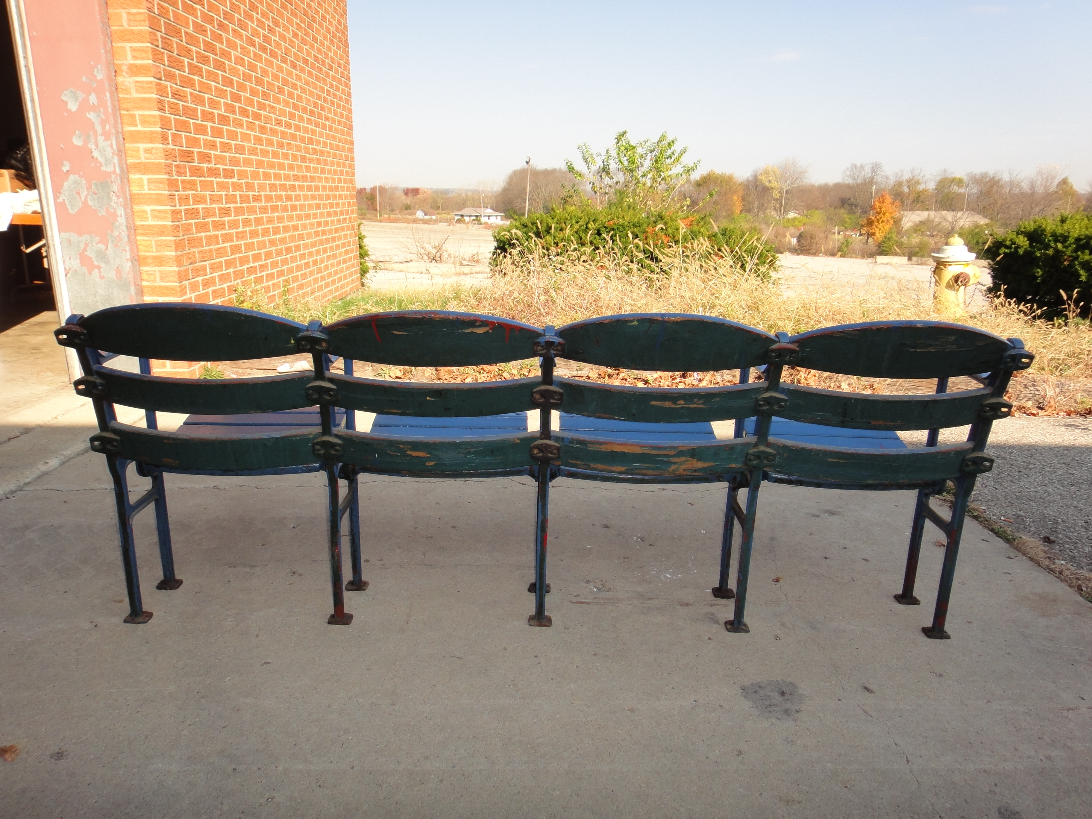 Four Crosley Field Stadium Seats