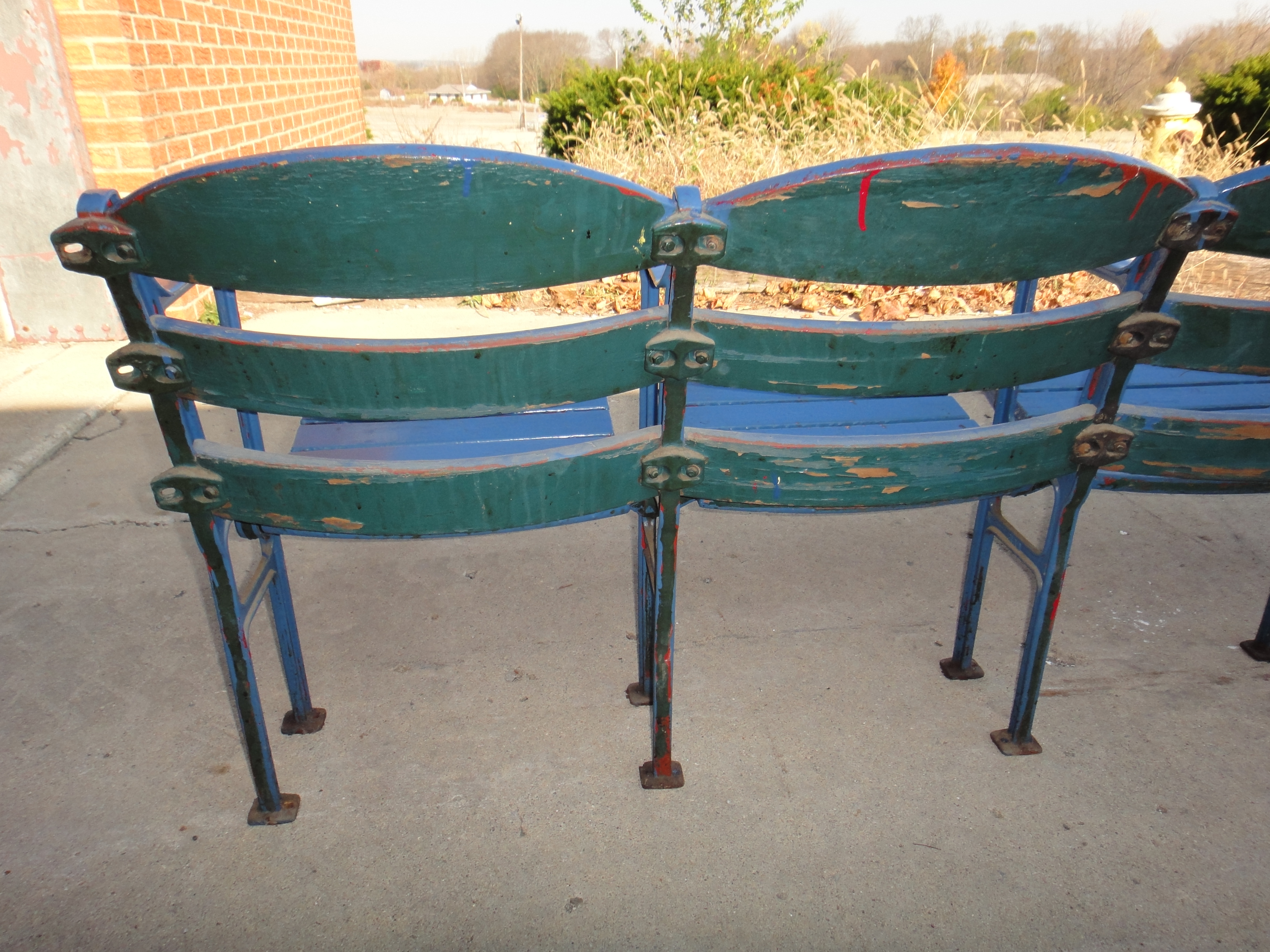 Four Crosley Field Stadium Seats