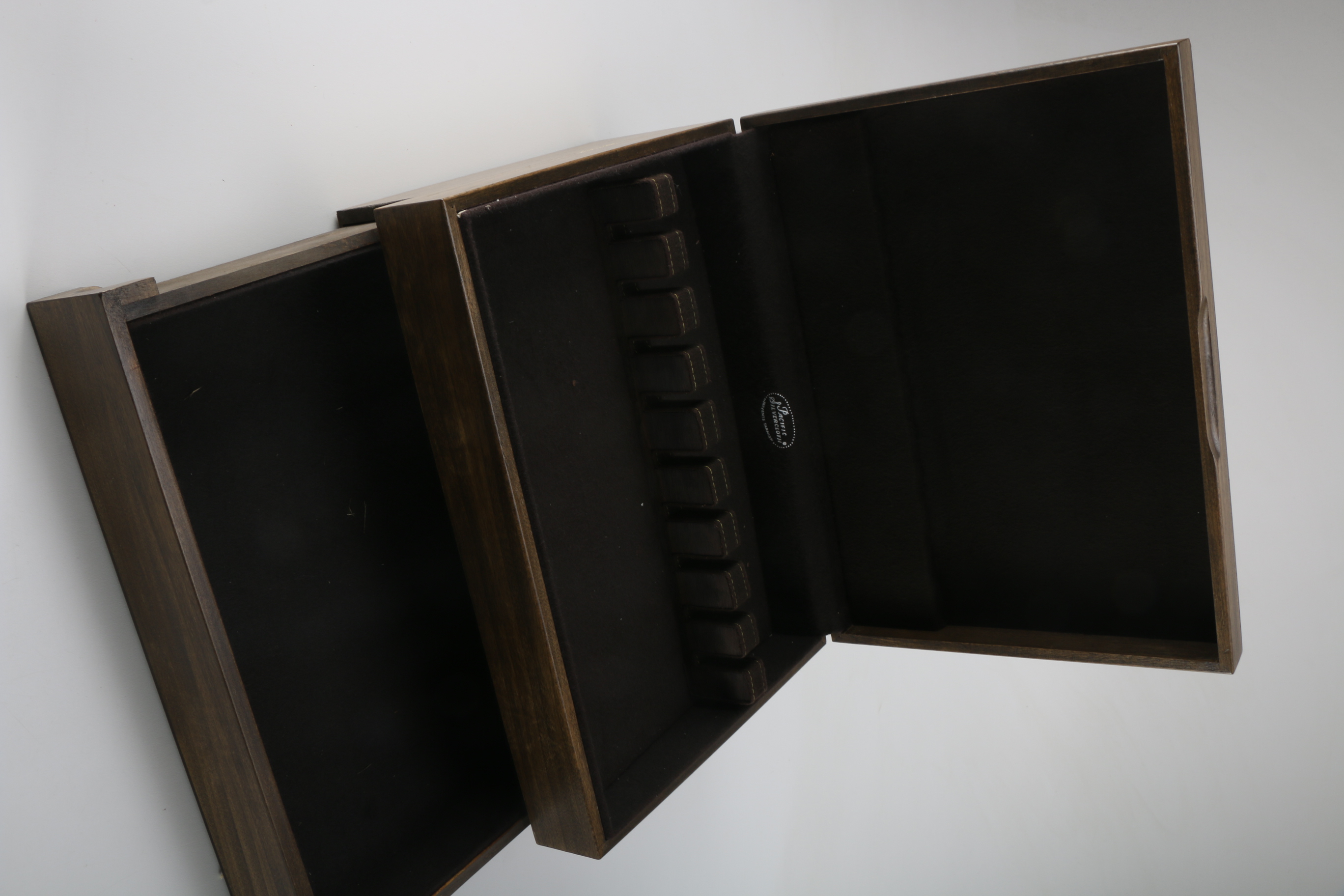 Wooden Flatware Storage Box