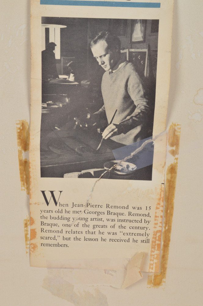 Jean Pierre Remond Limited Edition Lithograph Country Landscape