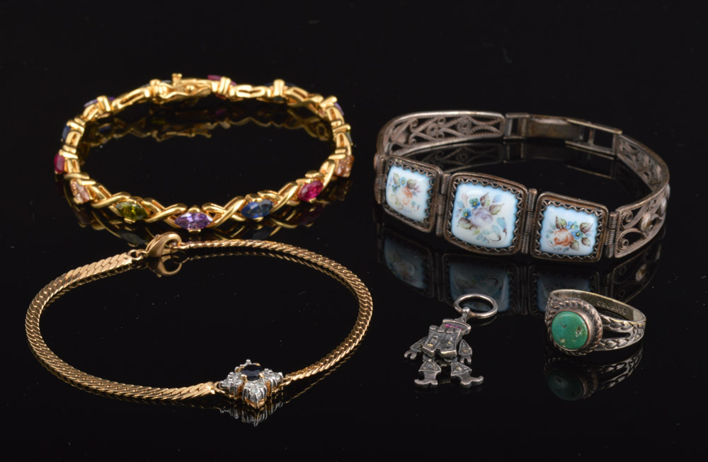 Gold and Silver Tone Costume Jewelry