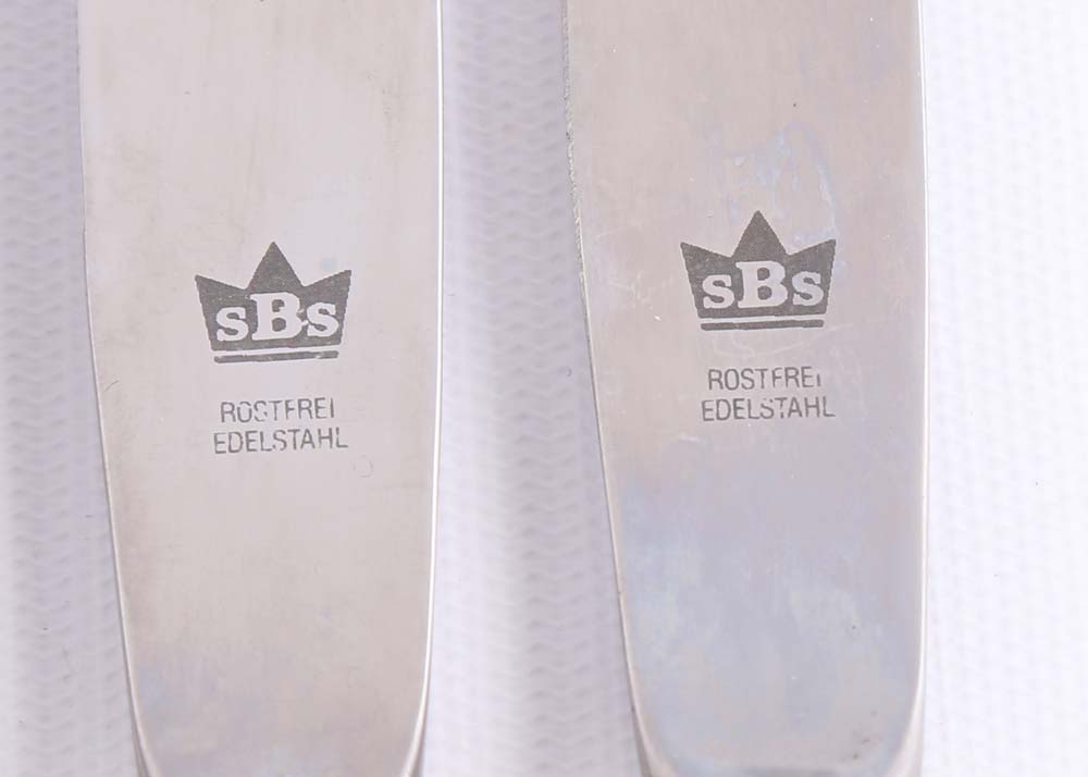 24K Gold Plated Edelstahl- Rostfrei Flatware Service