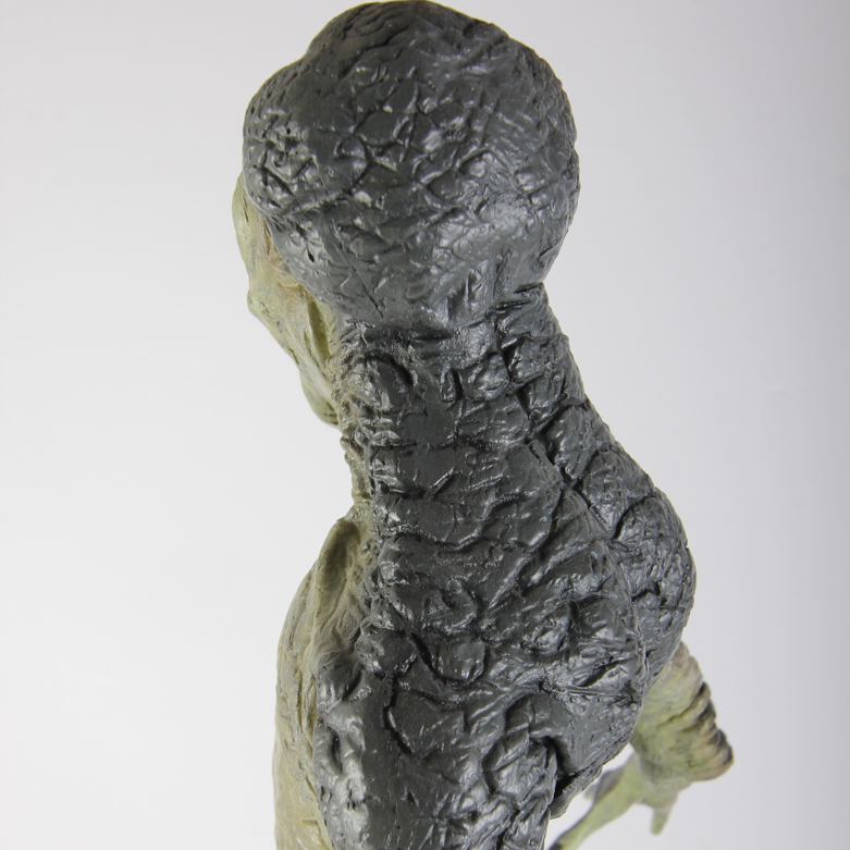 X-Files Alien Figurine and Book Titled "UFO...Contact From The Pleiades, Volume I"