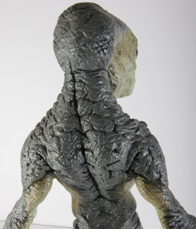 X-Files Alien Figurine and Book Titled "UFO...Contact From The Pleiades, Volume I"