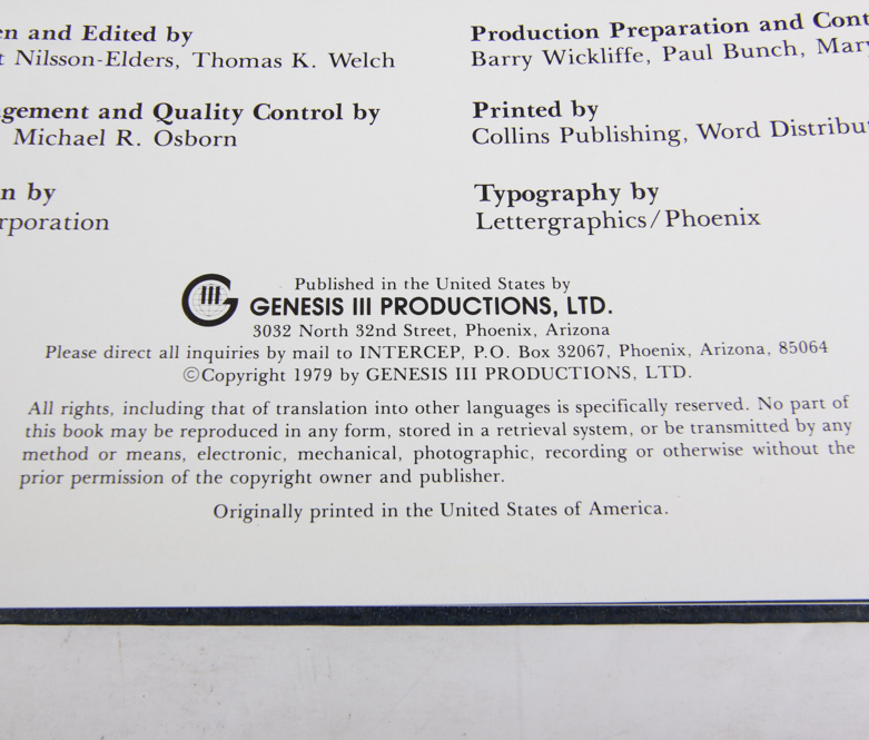X-Files Alien Figurine and Book Titled "UFO...Contact From The Pleiades, Volume I"