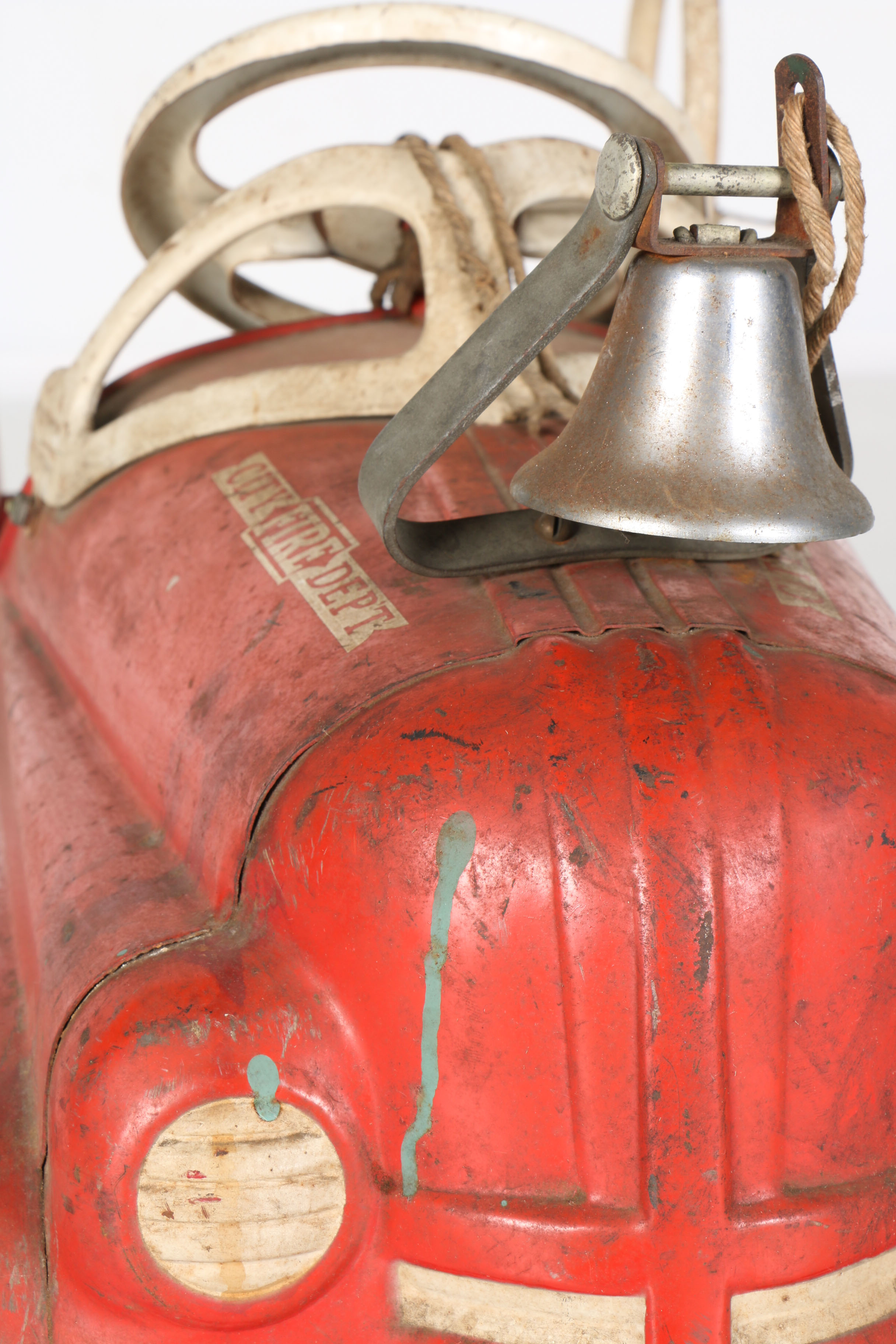 Circa 1940s Murray City Fire Dept. Pedal Car