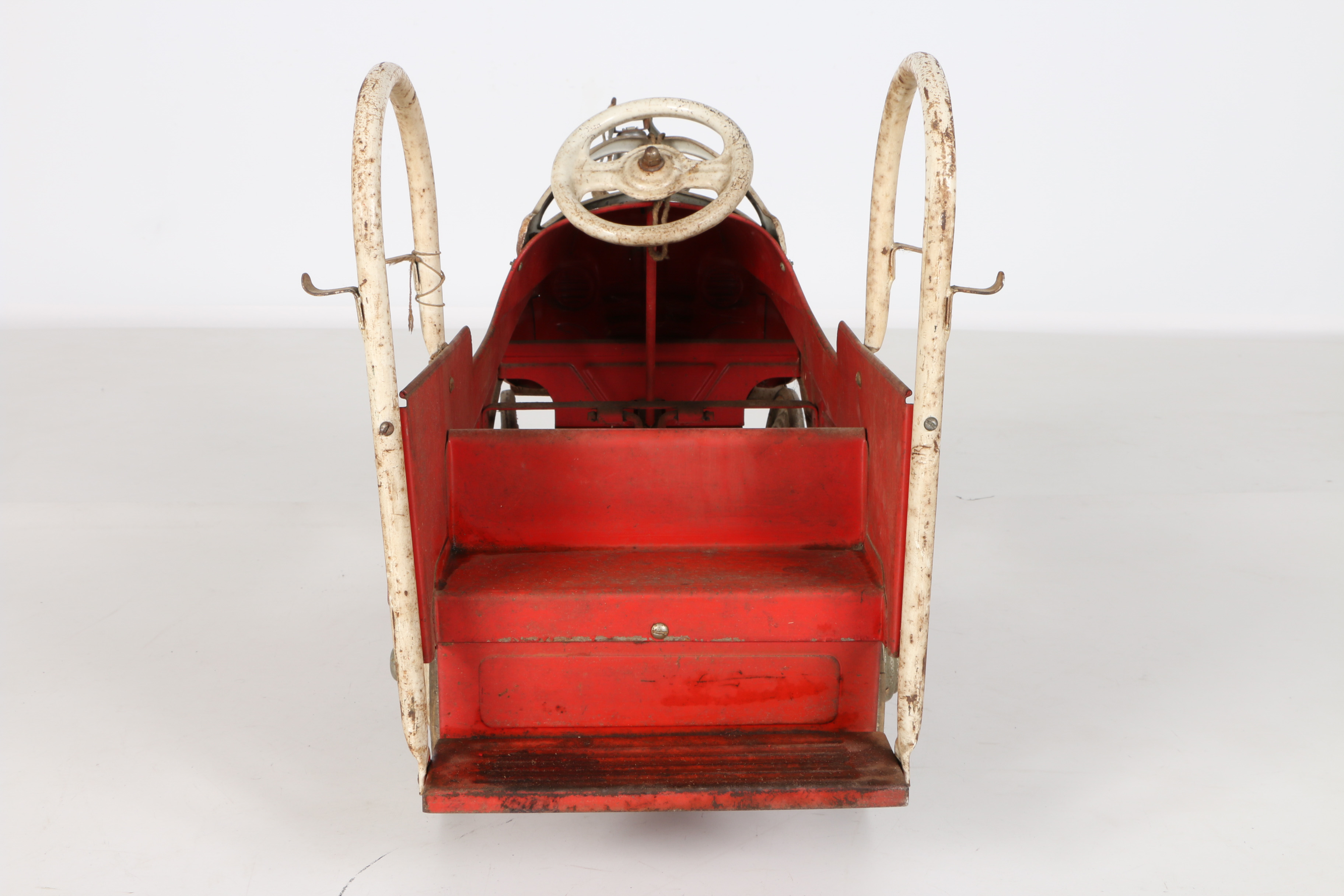 Circa 1940s Murray City Fire Dept. Pedal Car