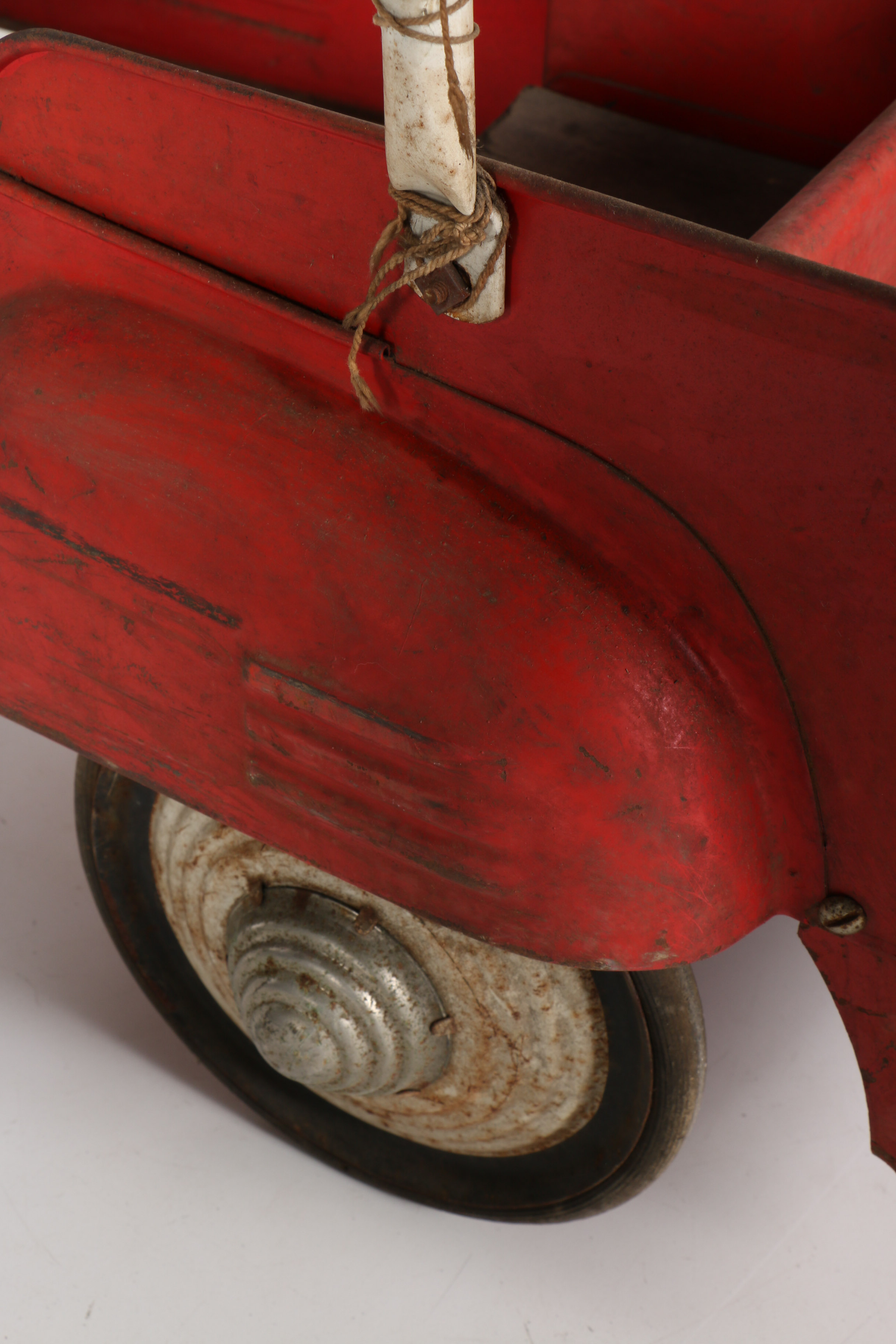 Circa 1940s Murray City Fire Dept. Pedal Car