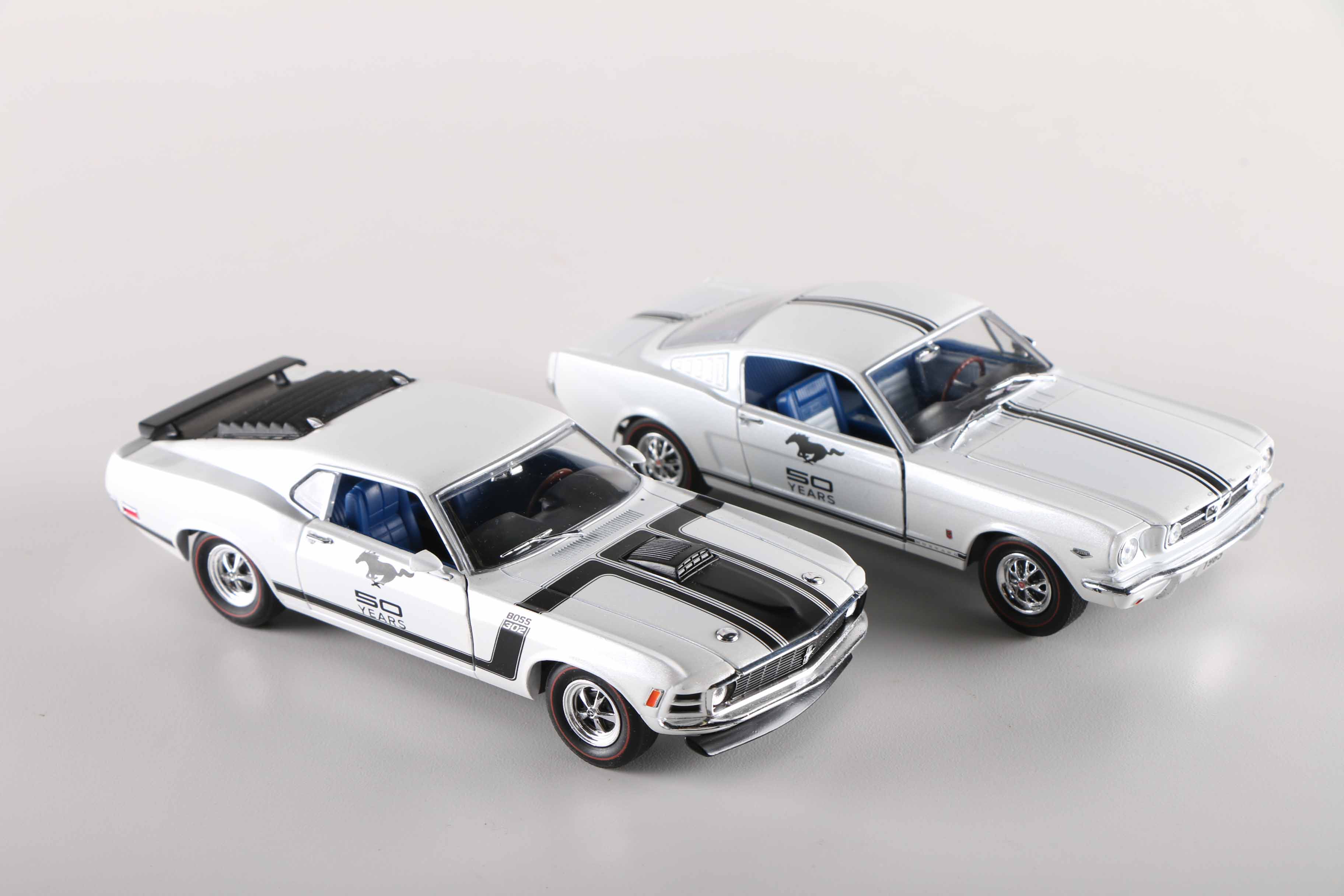 Collection of Ford Mustang Die-Cast Cars