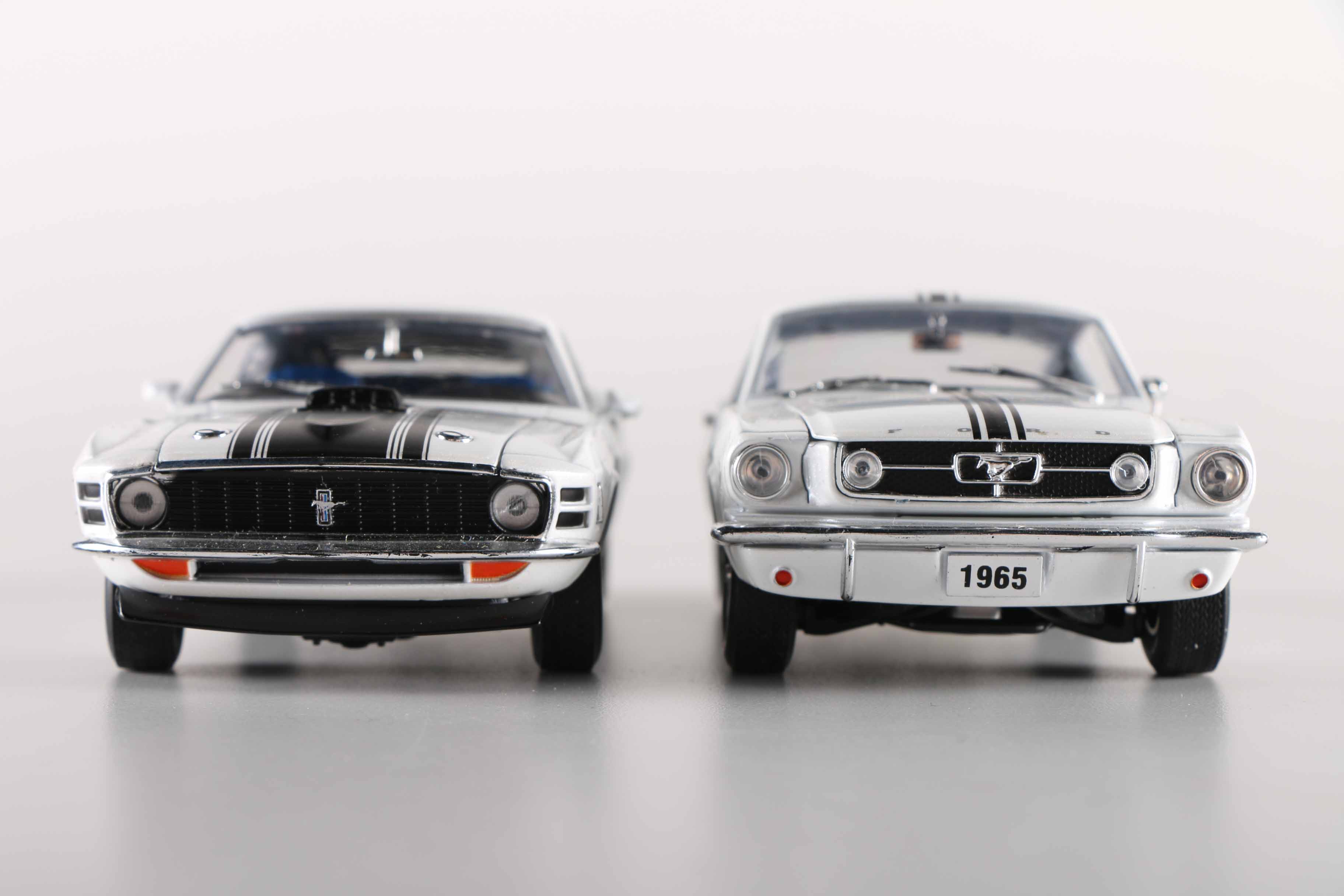 Collection of Ford Mustang Die-Cast Cars
