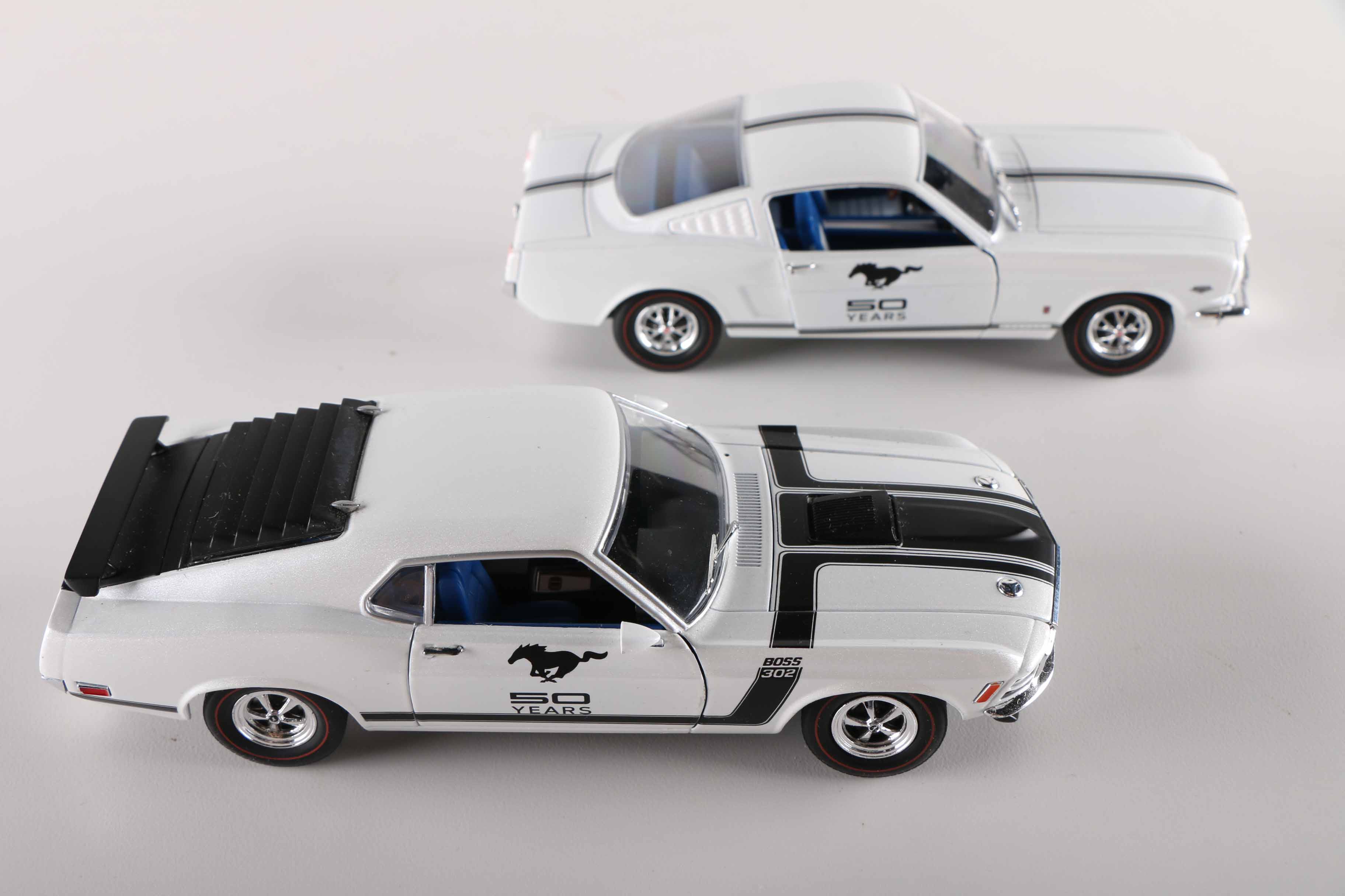 Collection of Ford Mustang Die-Cast Cars