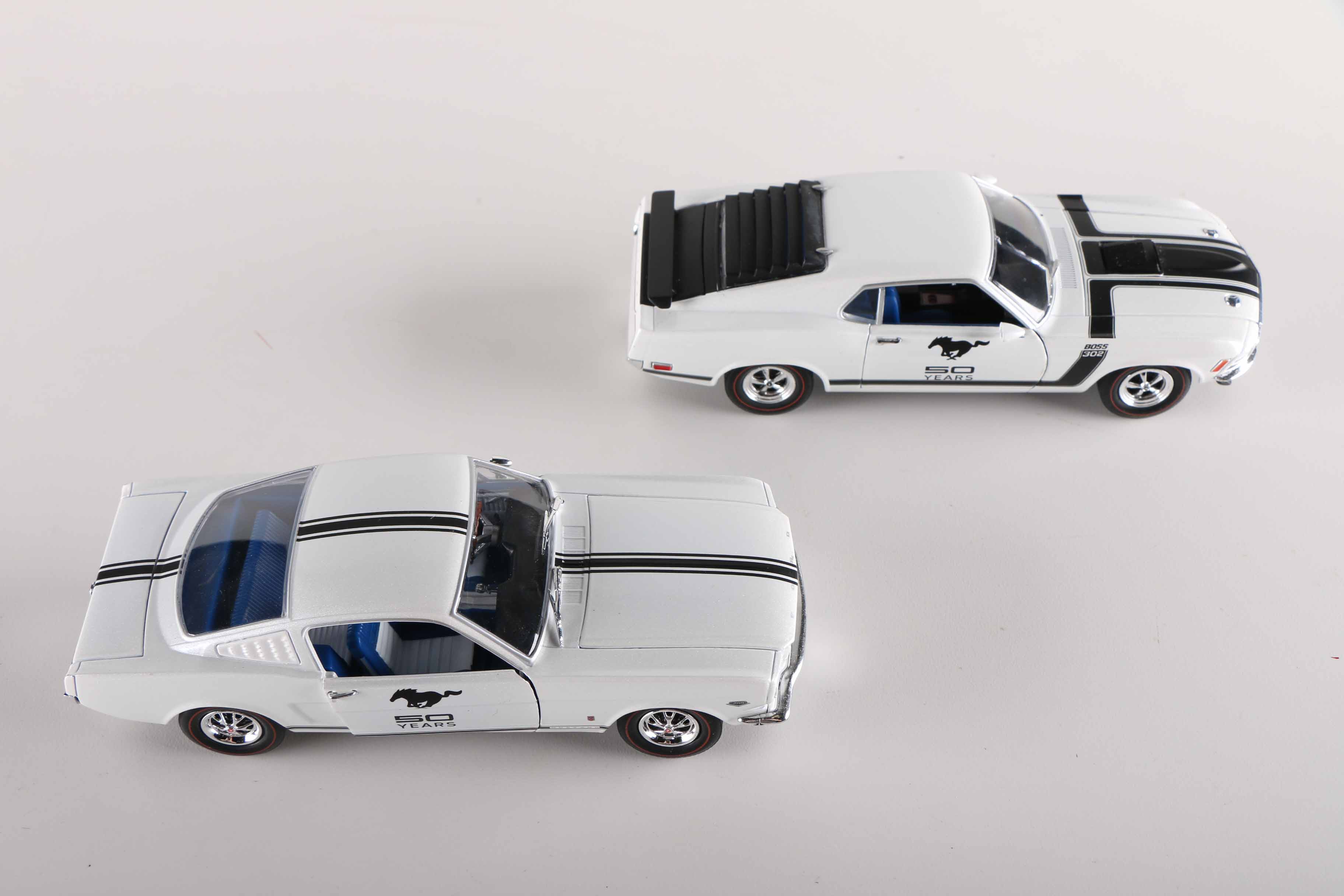 Collection of Ford Mustang Die-Cast Cars