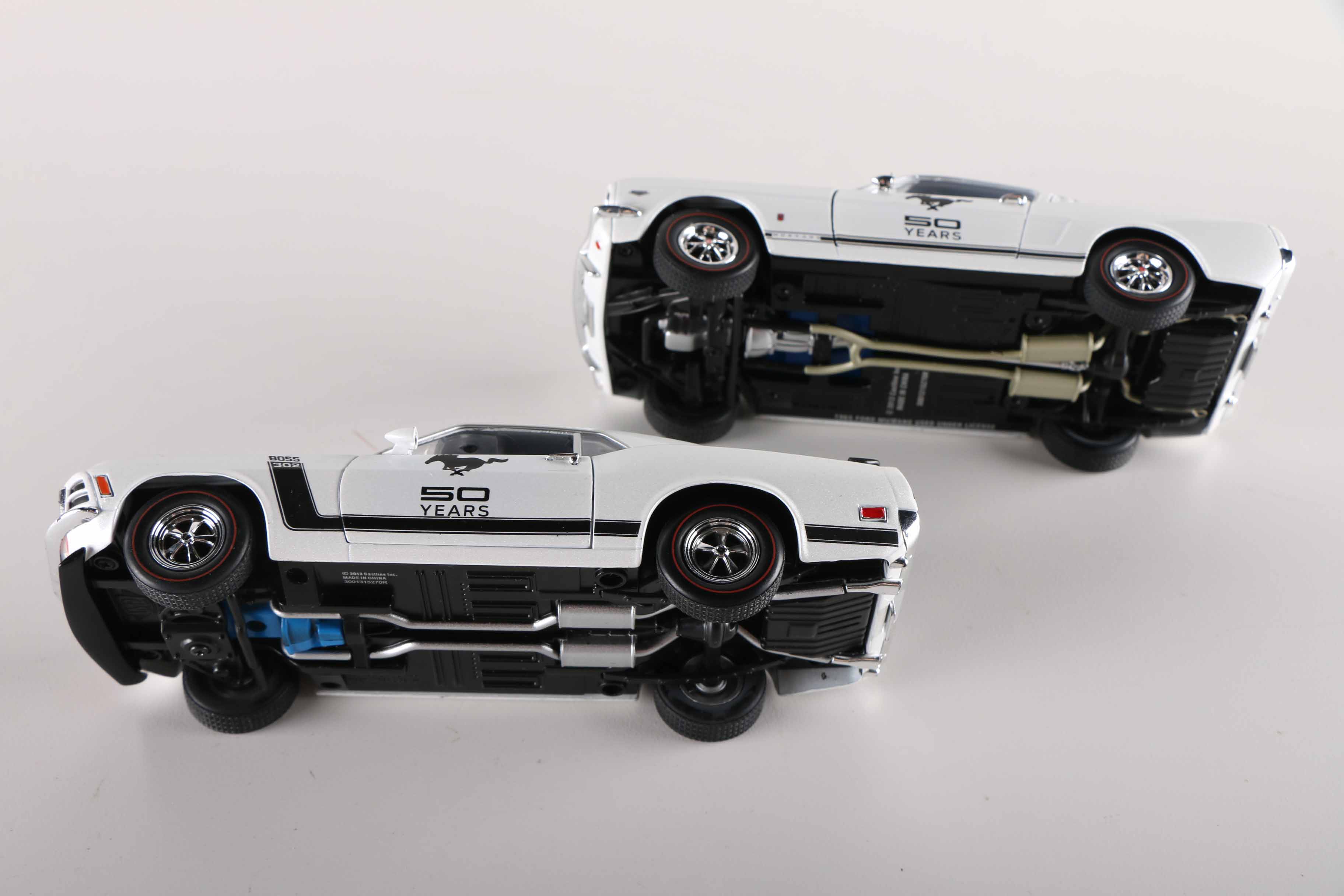 Collection of Ford Mustang Die-Cast Cars