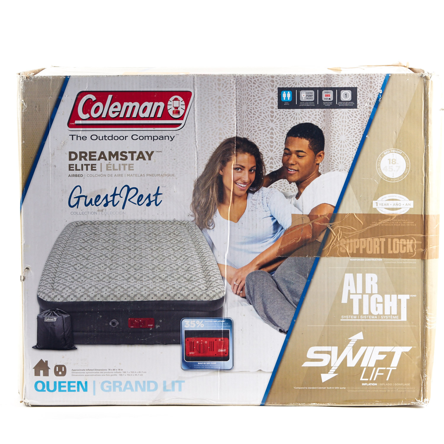 Coleman "Dreamstay Elite" Queen Size Air Mattress