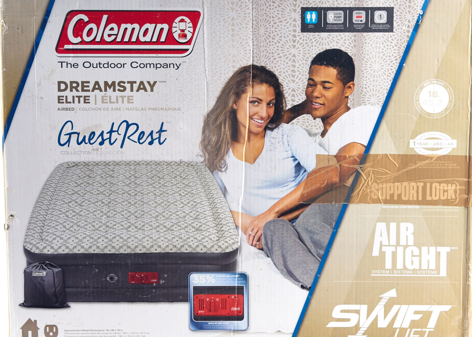 Coleman "Dreamstay Elite" Queen Size Air Mattress