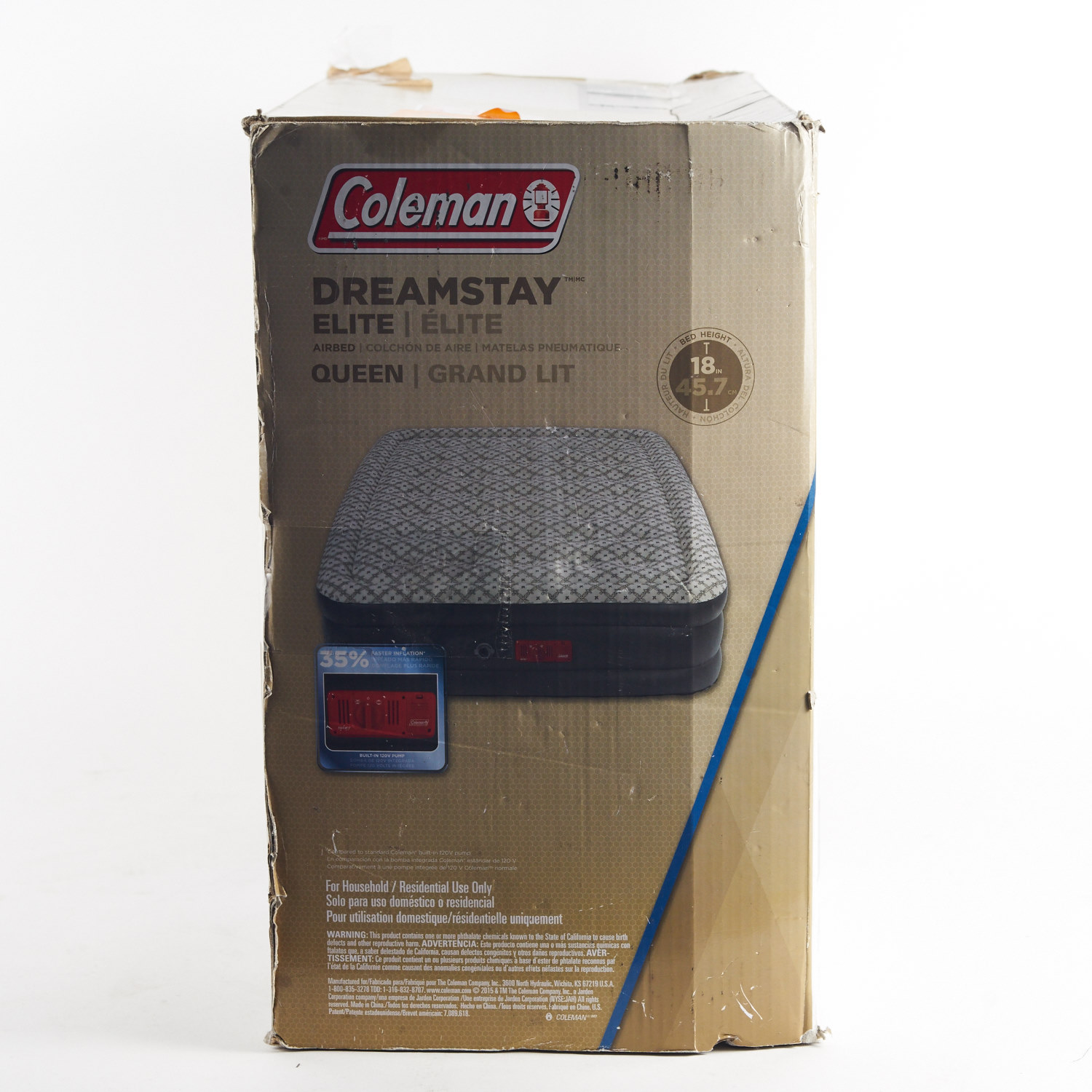 Coleman "Dreamstay Elite" Queen Size Air Mattress