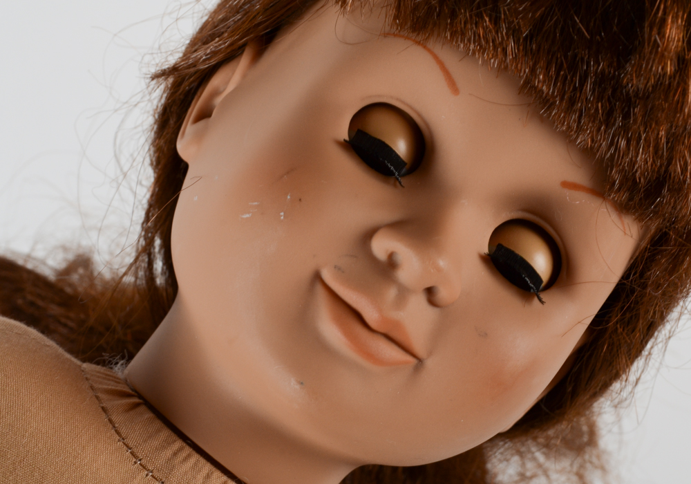 Group of Dolls including American Girl and Palm Tree Swing