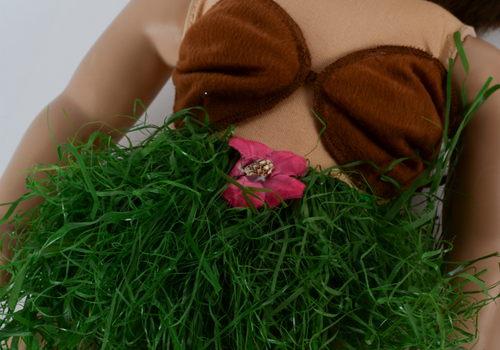 Group of Dolls including American Girl and Palm Tree Swing